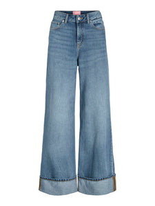 Tokyo Turn Up Wide Leg Jeans