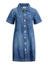 Load image into Gallery viewer, Amara Western Denim Dress