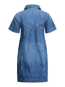 Amara Western Denim Dress