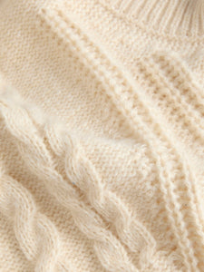Cable Knit Vest