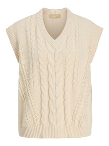 Cable Knit Vest