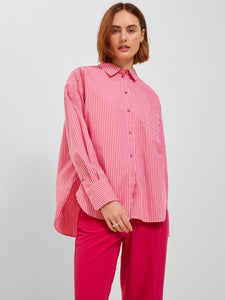 Candy Pink Poplin Shirt