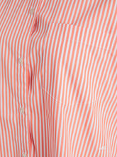 Load image into Gallery viewer, Peach Stripe Poplin Shirt