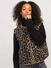 Load image into Gallery viewer, Leopard Teddy Vest