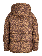 Load image into Gallery viewer, Leopard Puffa Coat