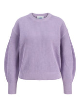 Load image into Gallery viewer, Crew Neck Lilac Cotton Knit