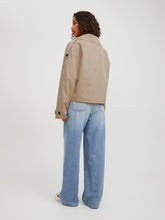 Load image into Gallery viewer, Cropped Trench Jacket