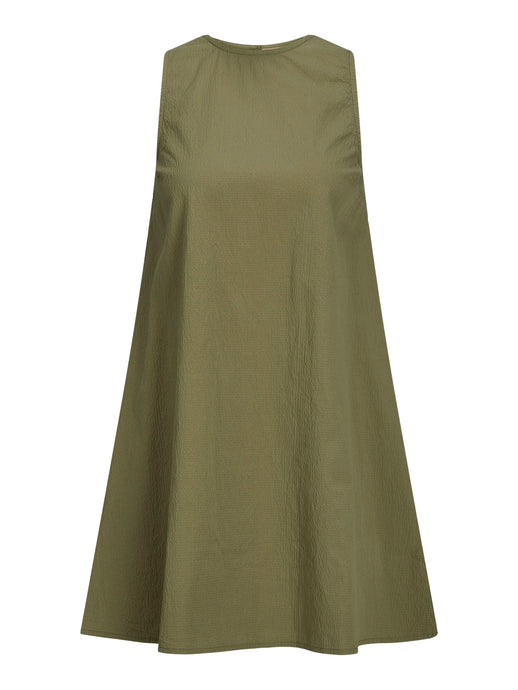 Khaki Cut Out Dress