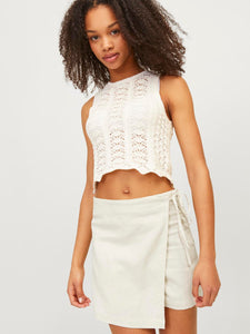Linen Skort