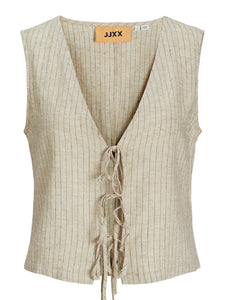 Pinstripe Tie Vest