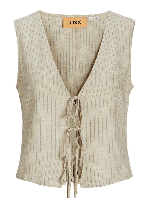 Pinstripe Tie Vest