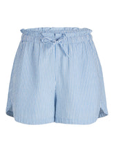 Load image into Gallery viewer, Blue Stripe Loose Shorts