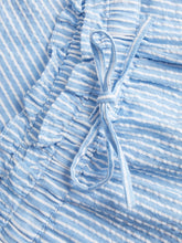 Load image into Gallery viewer, Blue Stripe Loose Shorts
