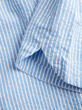 Load image into Gallery viewer, Blue Stripe Loose Shorts