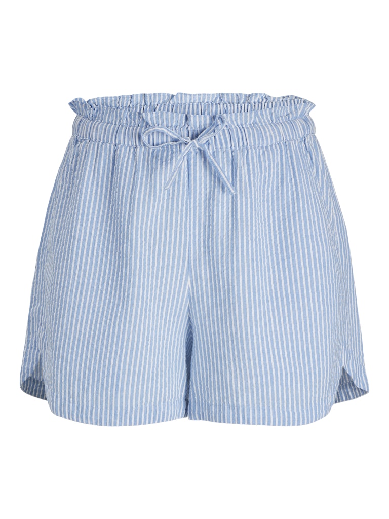 Blue Stripe Loose Shorts