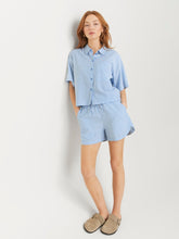 Load image into Gallery viewer, Blue Stripe Loose Shorts