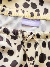 Load image into Gallery viewer, Lemon Dalmatian Satin Skirt
