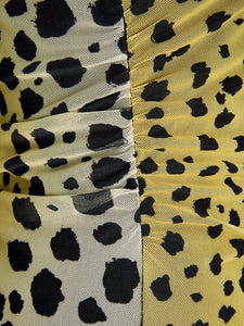 Lemon Dalmatian Dress