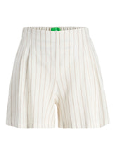 Load image into Gallery viewer, Linen Pinstripe Shorts