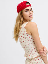 Load image into Gallery viewer, Rosebud Crinkle Top
