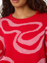 Load image into Gallery viewer, Swirl Knitted Jumper
