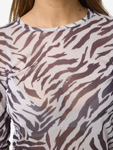Load image into Gallery viewer, Zebra Mesh Top