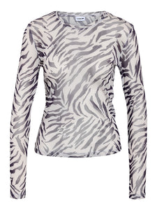 Zebra Mesh Top