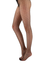 Load image into Gallery viewer, Spot Fishnet tights
