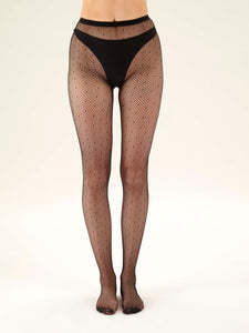 Spot Fishnet tights