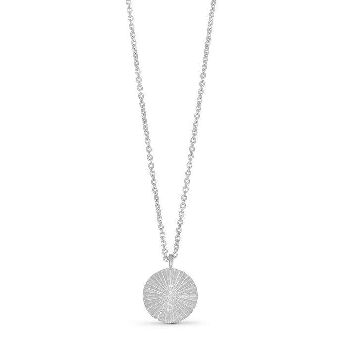 Silver Sunburst Pendant