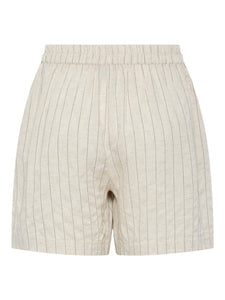 Pinstripe Relaxed Shorts