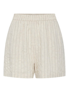 Pinstripe Relaxed Shorts