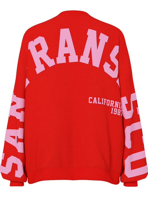 Red San Fran Sweat