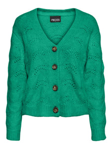 Button Up Green Cardigan