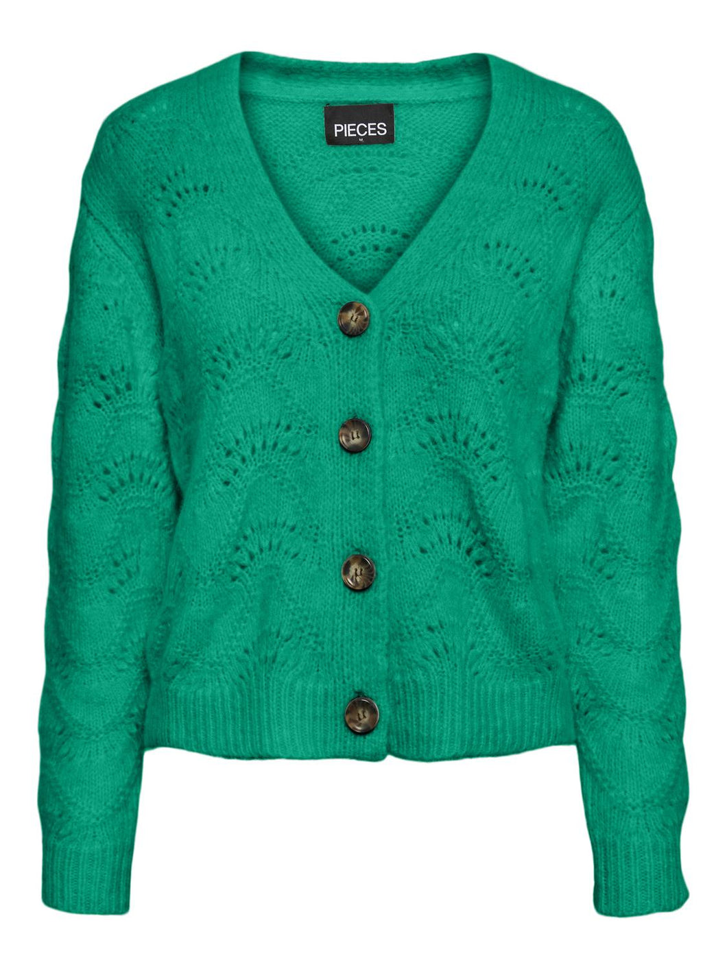 Button Up Green Cardigan