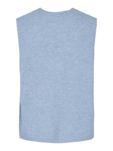Sky Blue Knitted Vest