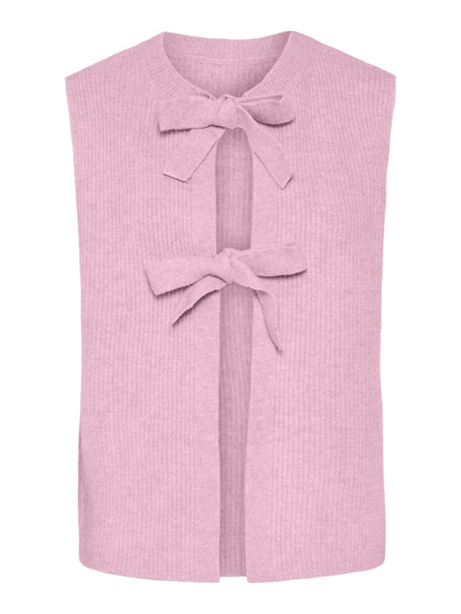 Rose Pink Knitted Vest
