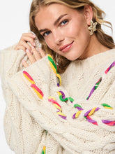 Load image into Gallery viewer, Braid Knitted Jumper