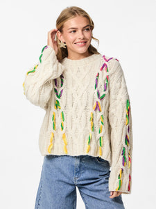 Braid Knitted Jumper