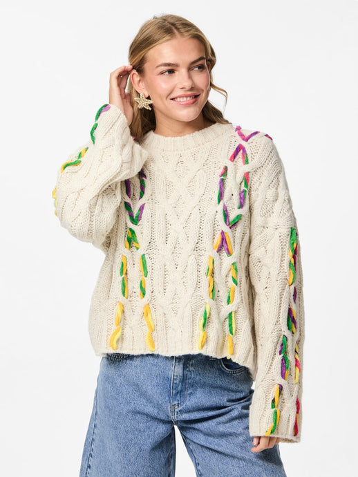 Braid Knitted Jumper