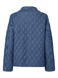 Quilted Tie Front Jacket