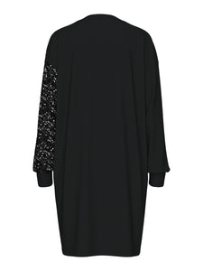 Sequin Sweat Dress