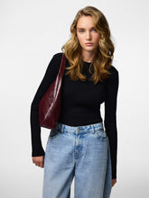 Load image into Gallery viewer, Black Ribbed Knit