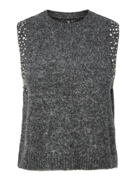 Embellished Knitted Vest