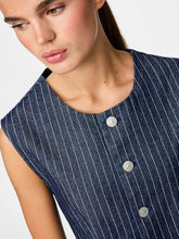Load image into Gallery viewer, Pinstripe Long Waistcoat
