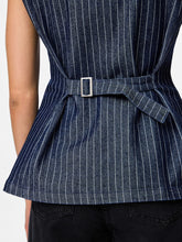 Load image into Gallery viewer, Pinstripe Long Waistcoat