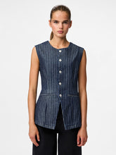 Load image into Gallery viewer, Pinstripe Long Waistcoat