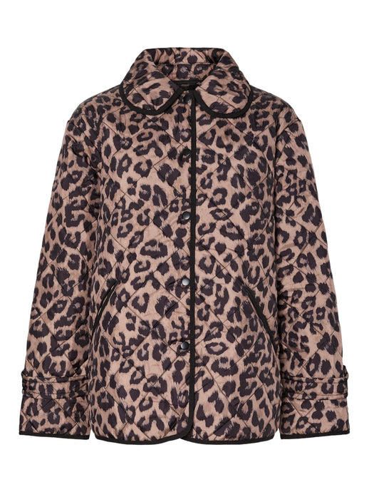Leopard Quilted Jacket