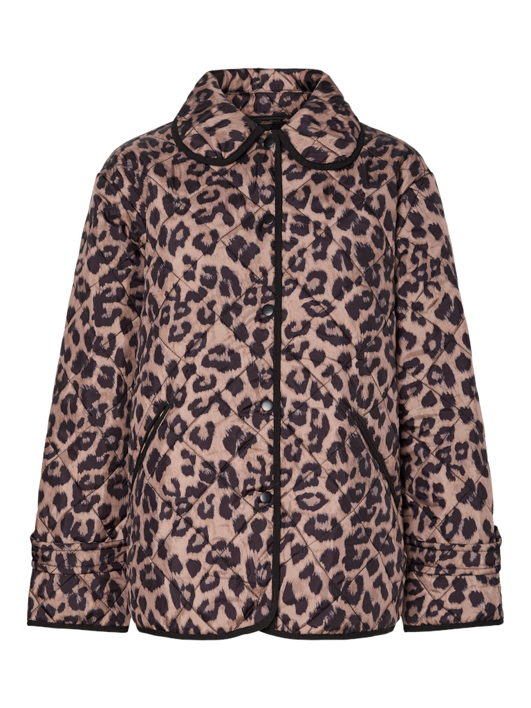 Leopard Quilted Jacket