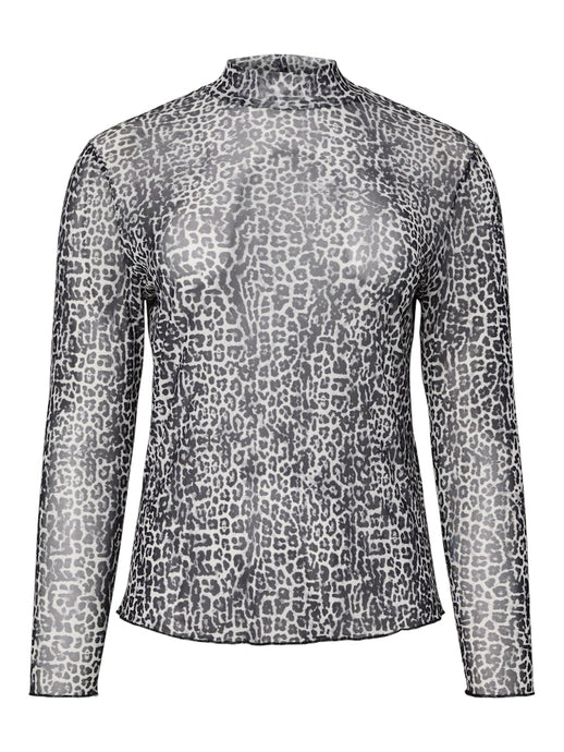 Snow Leopard Mesh Top